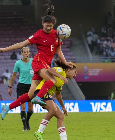 晋级世少赛！U17女足亚洲杯-刘雨希传射 中国3-0印度进4强
