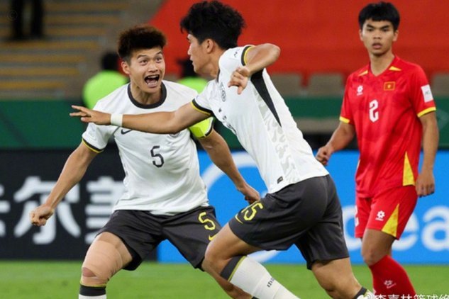 U23国足3-0塔吉克U23，木塔力甫闪击，向余望点射